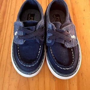 Polo by Ralph Lauren Kids Navy Sneakers